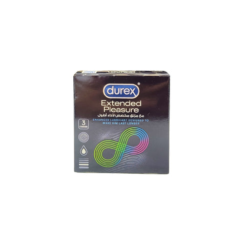 واقيات ذكريّة دوركس إكستندد بليجر – عبوة 3 قطع