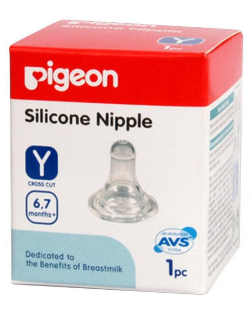 Silicon Nipple Y 1Pcs Pigeon