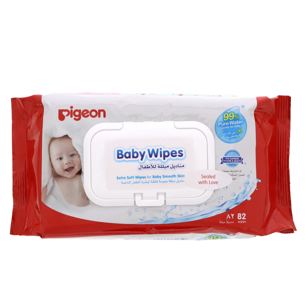 Pigeon Baby Wipes - 82 Pcs