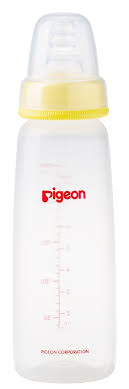 Pigeon Feeding Bottle Plastic, 1 Piece - 240 Ml