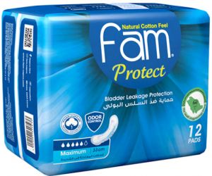 Maximum Bladder Leakage Protection 12Pads Fam