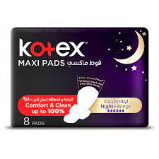 Kotex Maxi Night Wings - 6X24Pcs