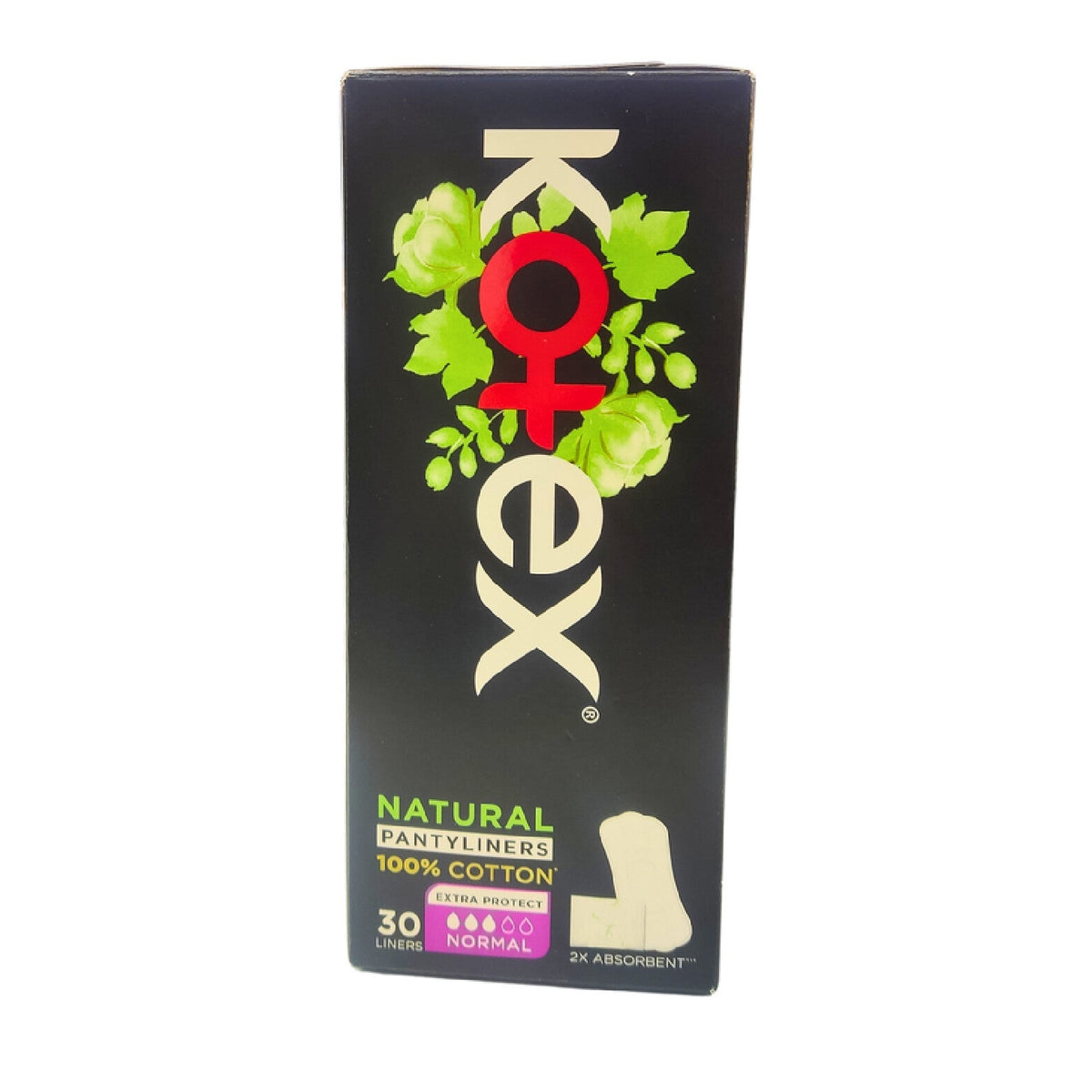 Kotex Normal Natural Pantyliners 30pcs