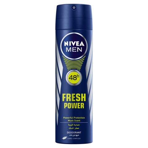 Nivea Fresh Power Spray For Men - 150 Ml