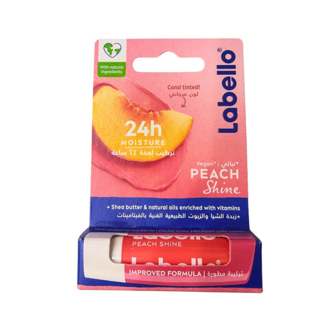 Labello Peach Shine