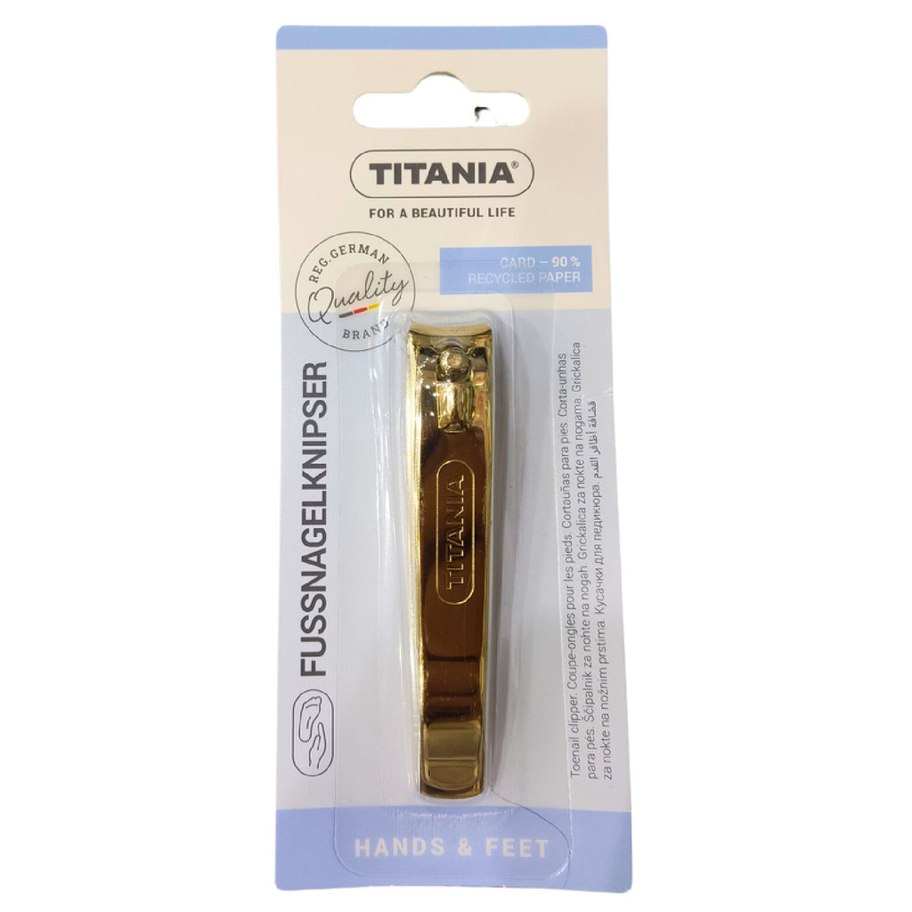 Titania Gold Nail Clipper 1057