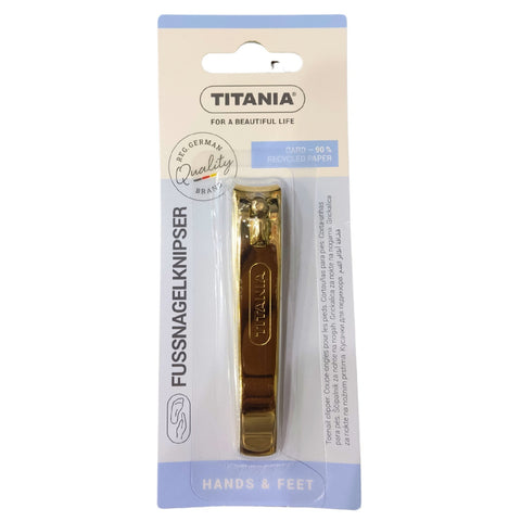 Titania Gold Nail Clipper 1057