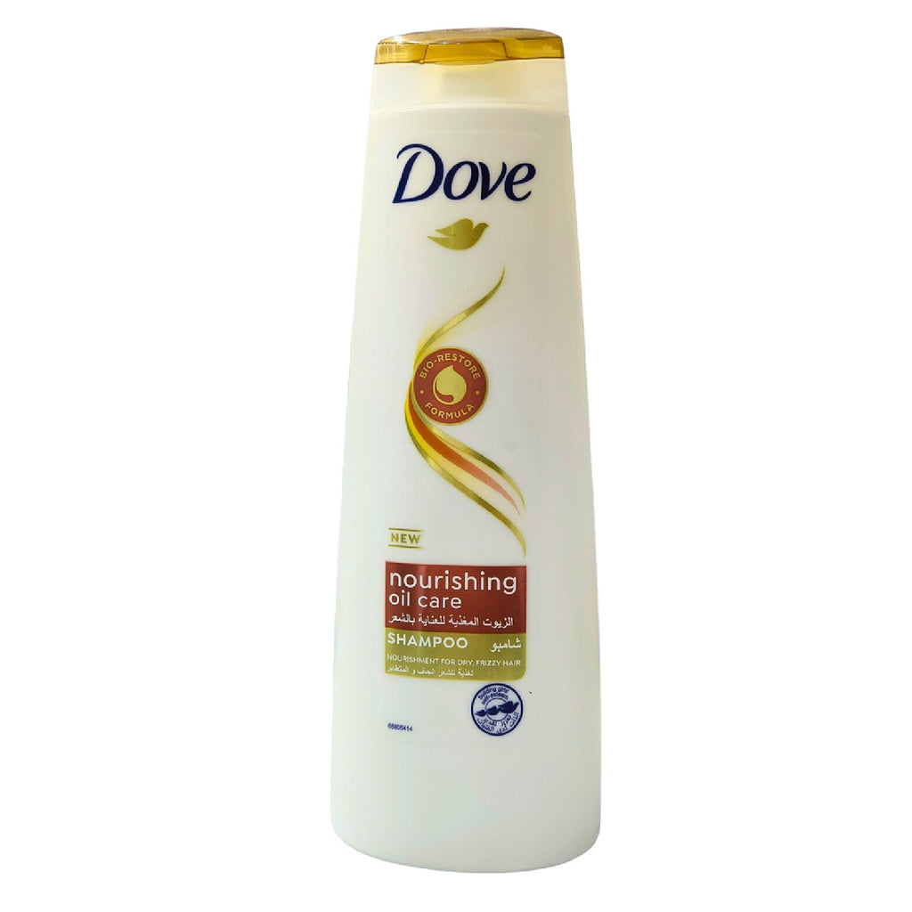 Dove Nourishing Oil Care Shampoo 400ml – Tames Frizz, Boosts Shine