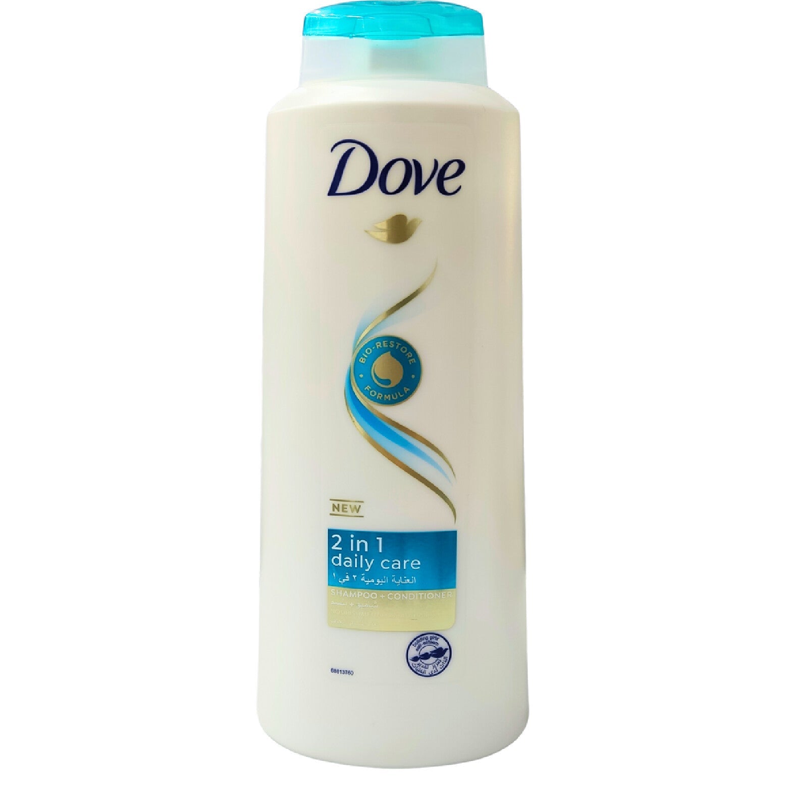 Dove Daily Care 2in1 Shampoo 600ml â€“ Quick Care, Full Softness