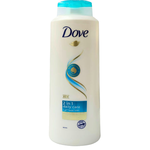 Dove Daily Care 2in1 Shampoo 600ml – Quick Care, Full Softness