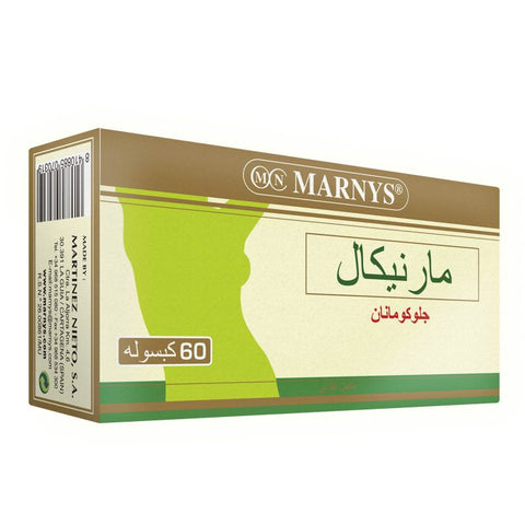 Marnykal Glucomannan 500Mg 60Caps Marnys