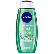 Nivea Fresh Aloe Shower Gel Natural Aloe Vera Fresh Scent - 500Ml