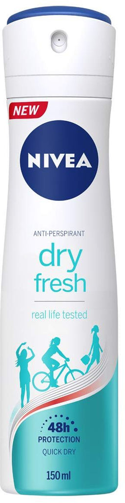 Nivea Dry Fresh Anti-Perspirant Spray For Women - 150 Ml