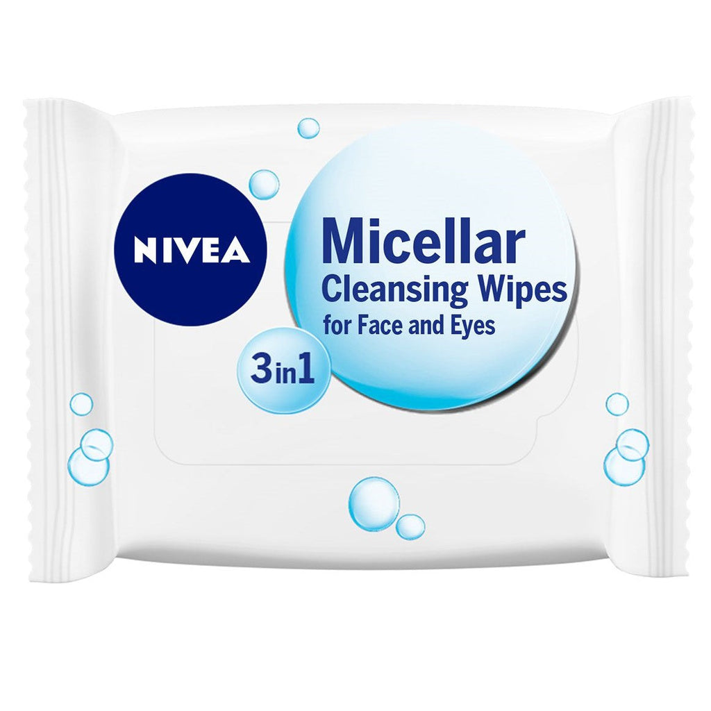 Nivea Micellar Cleansing Wipes 3 In 1 - 25 Pcs