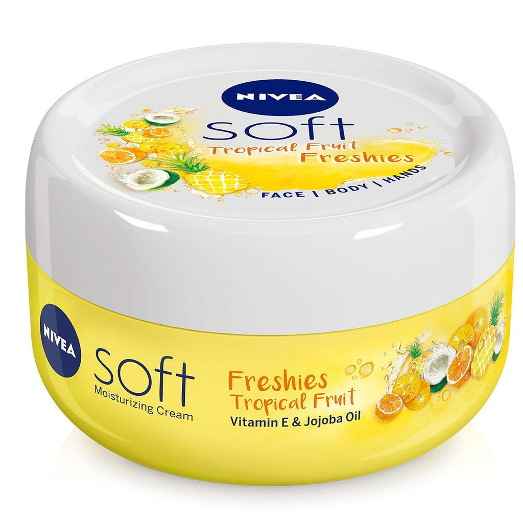 Nivea Soft Body Cream Fruity Fresh - 100 Ml