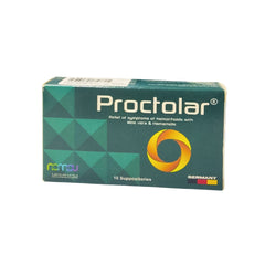 Proctolar Hemorrhoid Relief Suppositories 10 Pieces