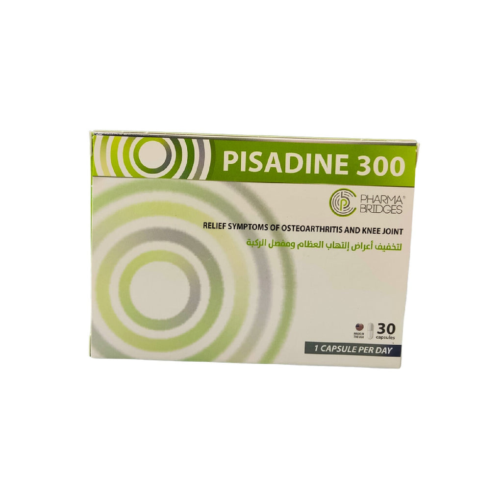 Pisadine 300mg – Neuropathic Pain Relief – 30 Caps