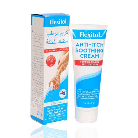 Flexitol Anti Itch Soothing Cream 85Gm