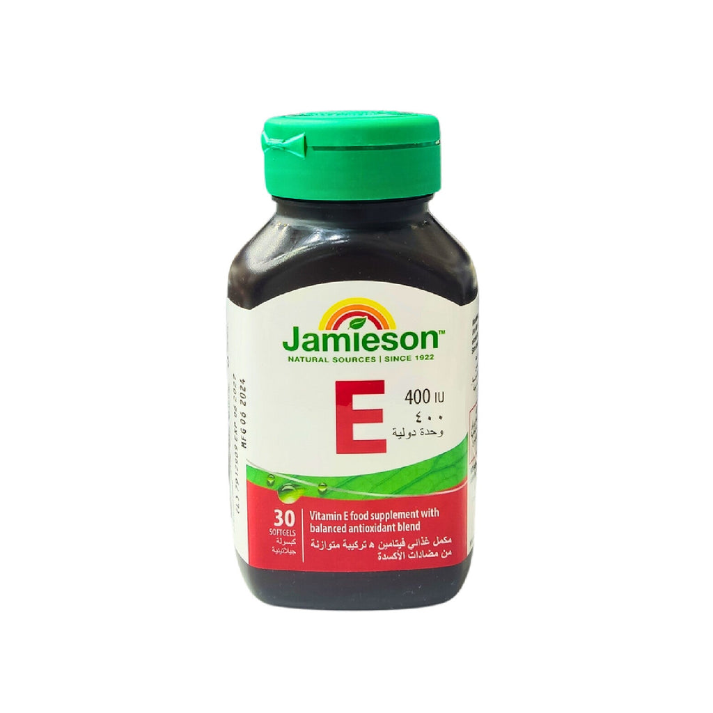 Vita E 400IU 30 Softgel Capsules Jamieson