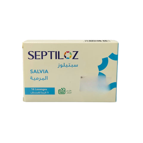 Septiloz Extra-16 Lozenges With Salvia For Oral and Throat Health And Symptom Relief