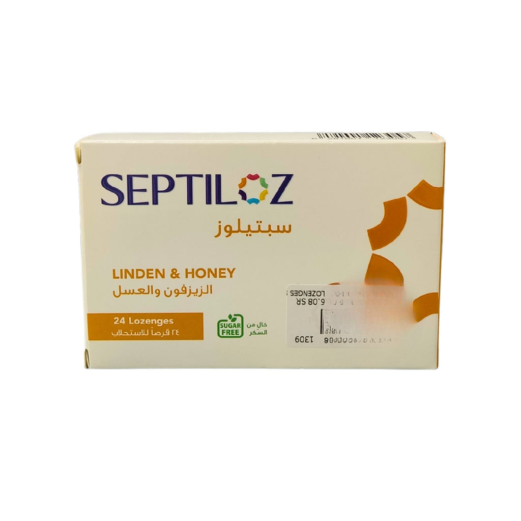 Septiloz Extra-16 Lozenges With Linden and Honey For Oral and Throat Health And Symptom Relief