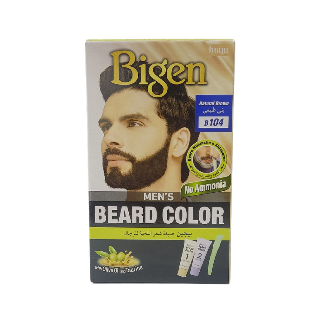 BIGEN NATURAL BROWN 104 BREAD COLOUR - Subtle, Radiant Brown Finish