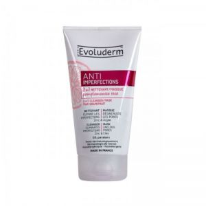 Cleanser/Mask 2 In 1 150Ml Evoluderm