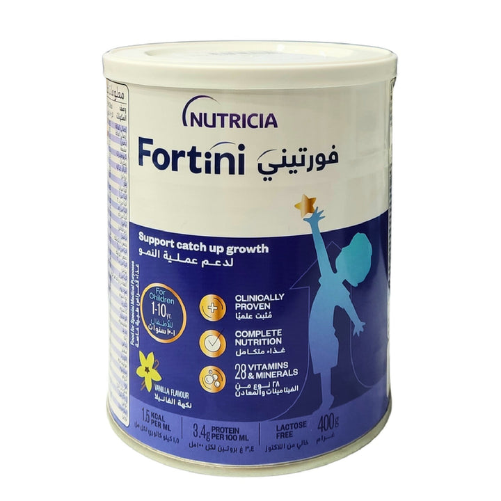 FORTINI Powder Vanilla 400 GM – Al-Jawaher Al Motamyza Pharmacies