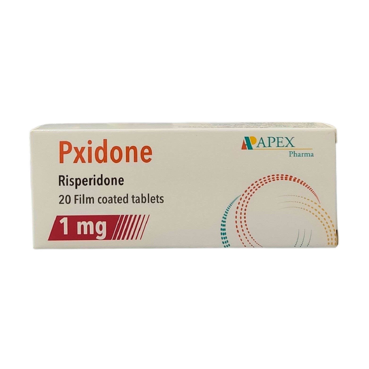Pxidone 1mg Risperidone 20 Tablets