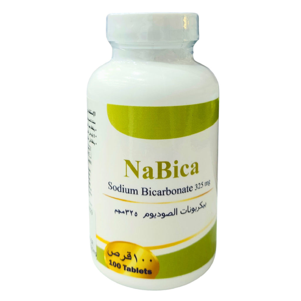 Nabica Sodium Bicarbonate Tablets 325mg – 100 Tablets