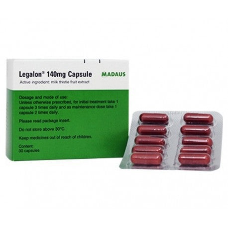 Legalon Forte 140Mg - 30 Capsules