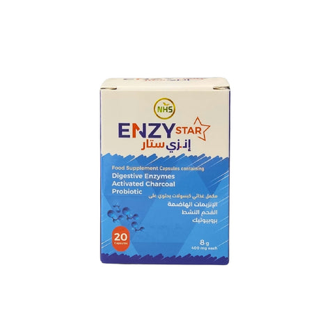Enzystar Digestive Enzyme Supplement 20 Capsules