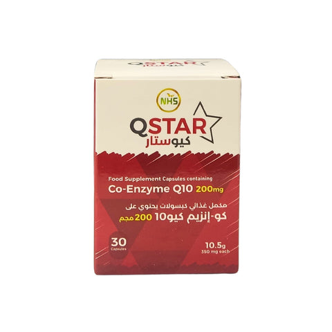 Qstar Co Q10 200mg 30 Caps