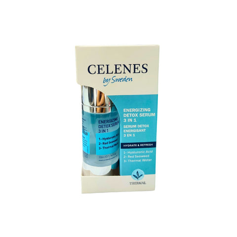 Celenes 3-in-1 Energizing Detox Serum – For Radiant Skin