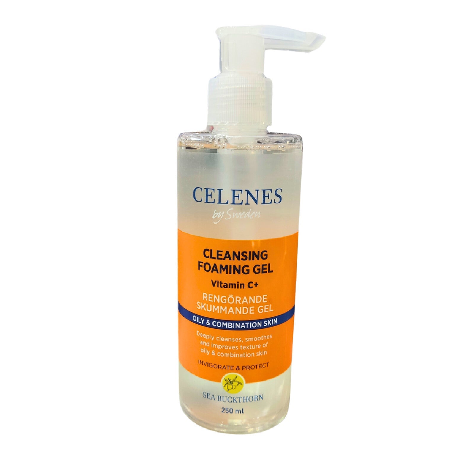 Celenes Cleansing Foaming Gel â€“ Vitamin C Boost & Clean Skin