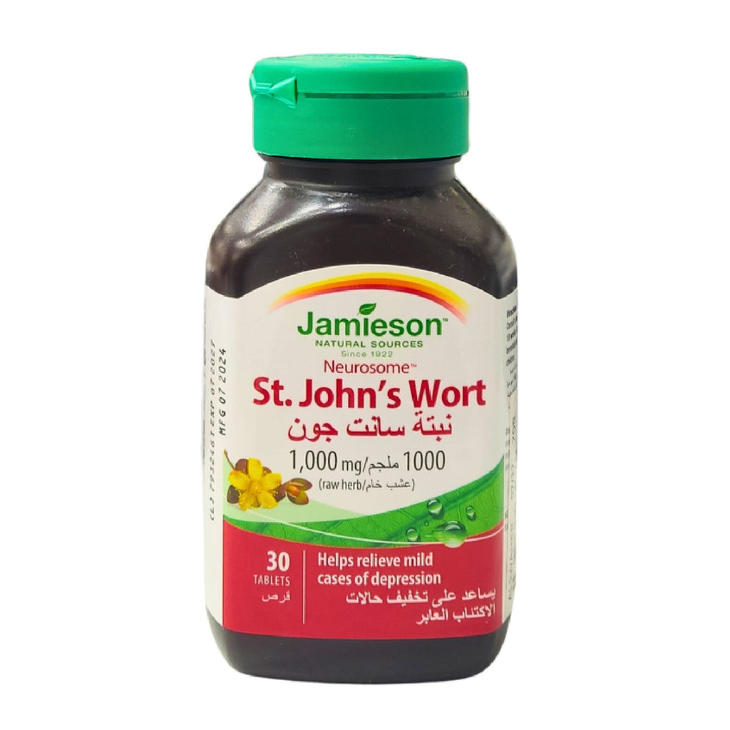 Jamieson St Johns Wort Mood Support 1000mg 30 Tablets