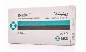 Renitec 20 Mg 28 Tab - Enalapril Maleate For Lowering Blood Pressure