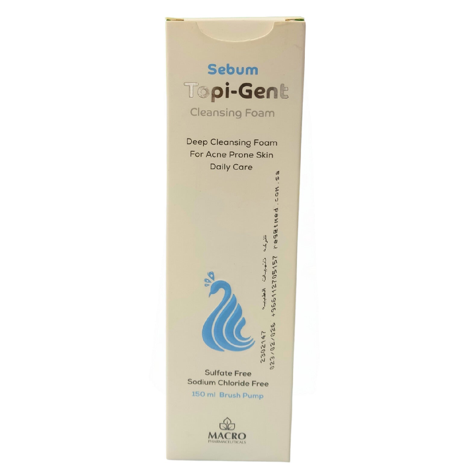 Topi Gent Sebum Cleansing Foam 150 ML