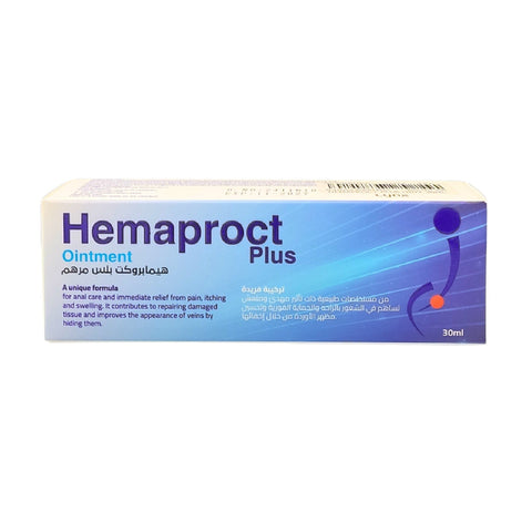 Hemaproct Plus Hemorrhoid Relief Ointment 30ml