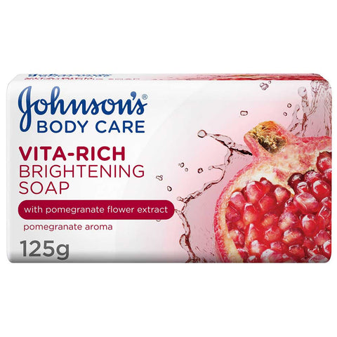 Johnson'S Lightening Soap With Pomegranate Extract - 125 Gm