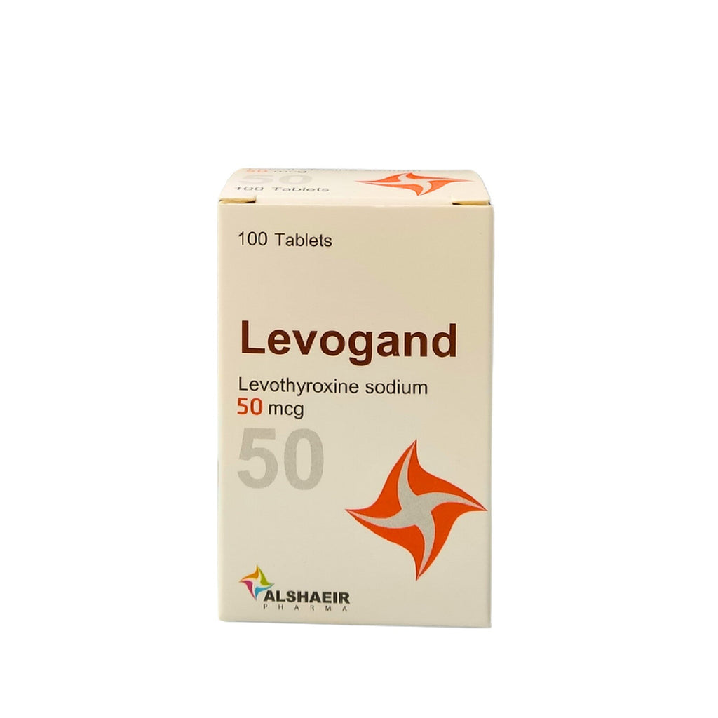 Levogand Thyroid Hormone Tablets 50mg 100 Tablets
