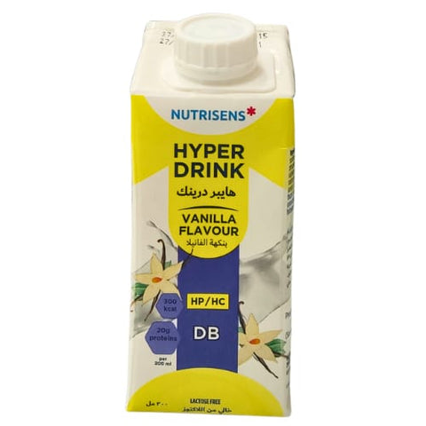 نيوتريسينس هايبر درينك دي بي بنكهة بالفانيليا 200 مل