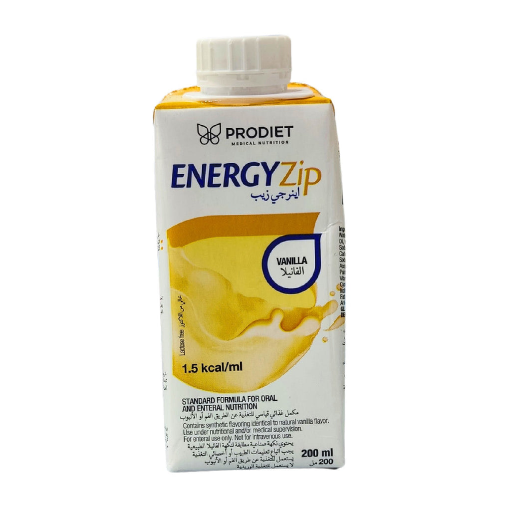 Energyzip Vanilla 1.5 Liquid 12X200Ml