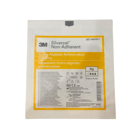 غيار الفضة الغير لاصق لمرضى السكر وقرح الفراش 11سم*11 سم 1 قطعه
