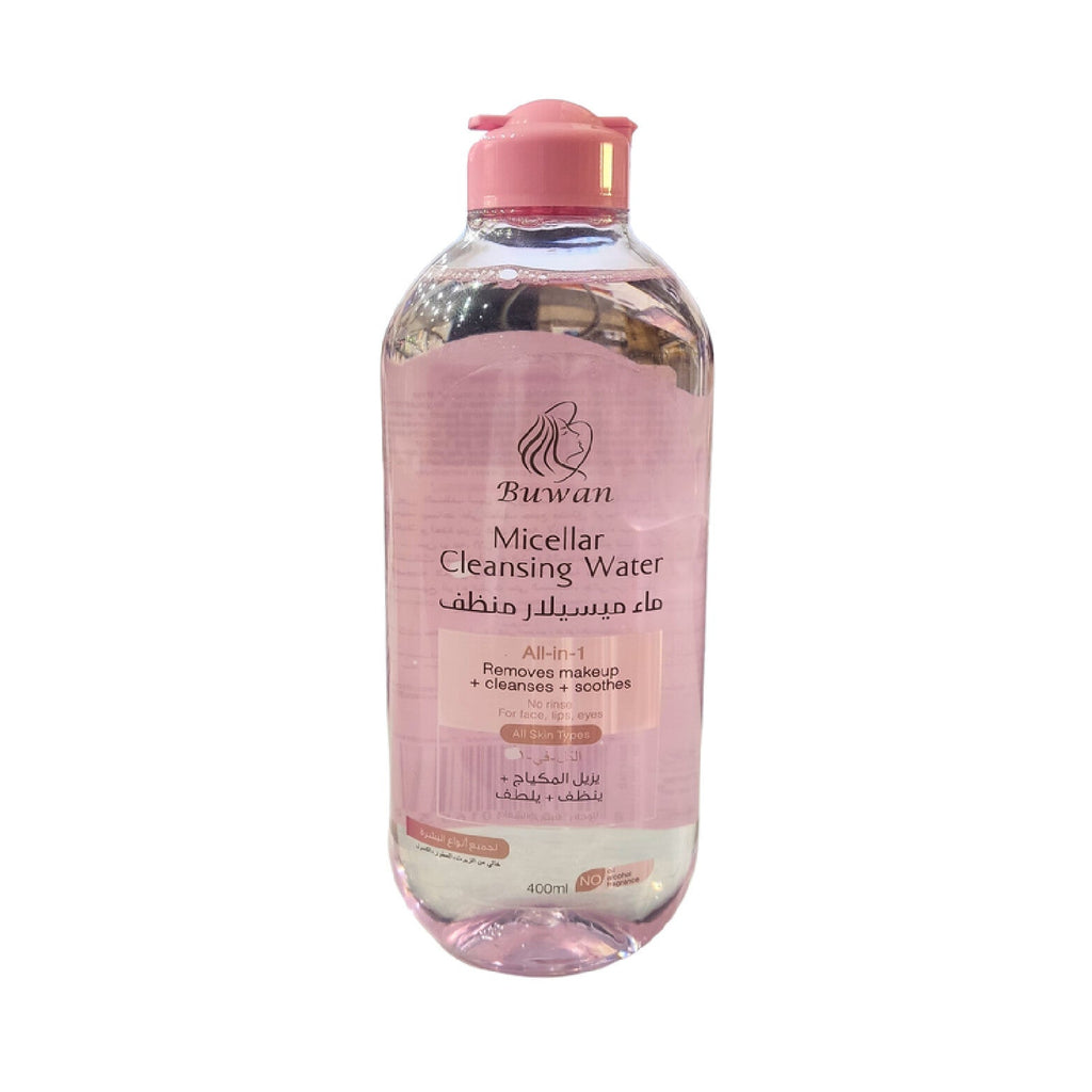 PINK 400ML Micellar Water BUWAN – Deep Clean Without Dryness