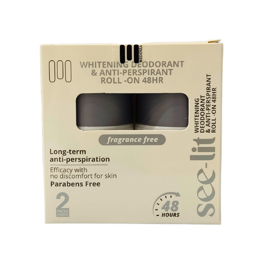 Fragrance Free Roll Deo 2×50 ML SEE LIT MEDINZA