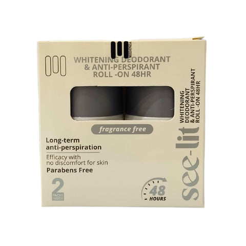Fragrance Free Roll Deo 2×50 ML SEE LIT MEDINZA