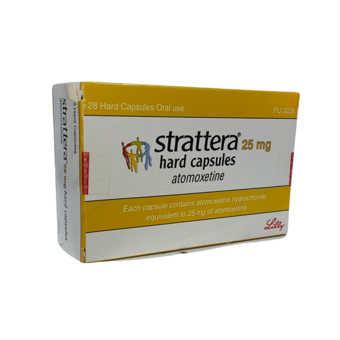 Strattera ( Atomoxetine ) 25 Mg 28 Tablet