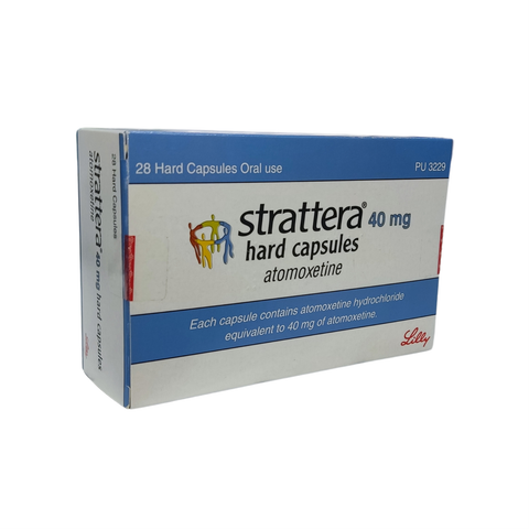 Strattera ( Atomoxetine ) 40 Mg 28 Tablet