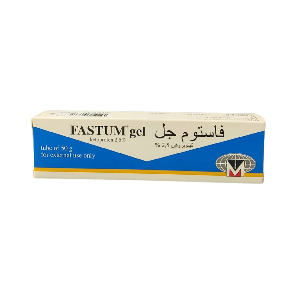 Fastum Gel 50G Ketoprofen-Topical Anti-Inflammatory